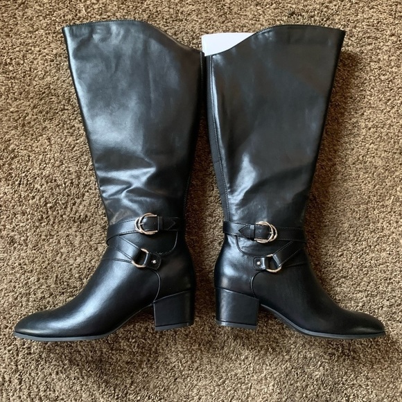 Life Stride Shoes - Lifestride Velocity 2.0 Black High Shaft Boots Size 9.5M